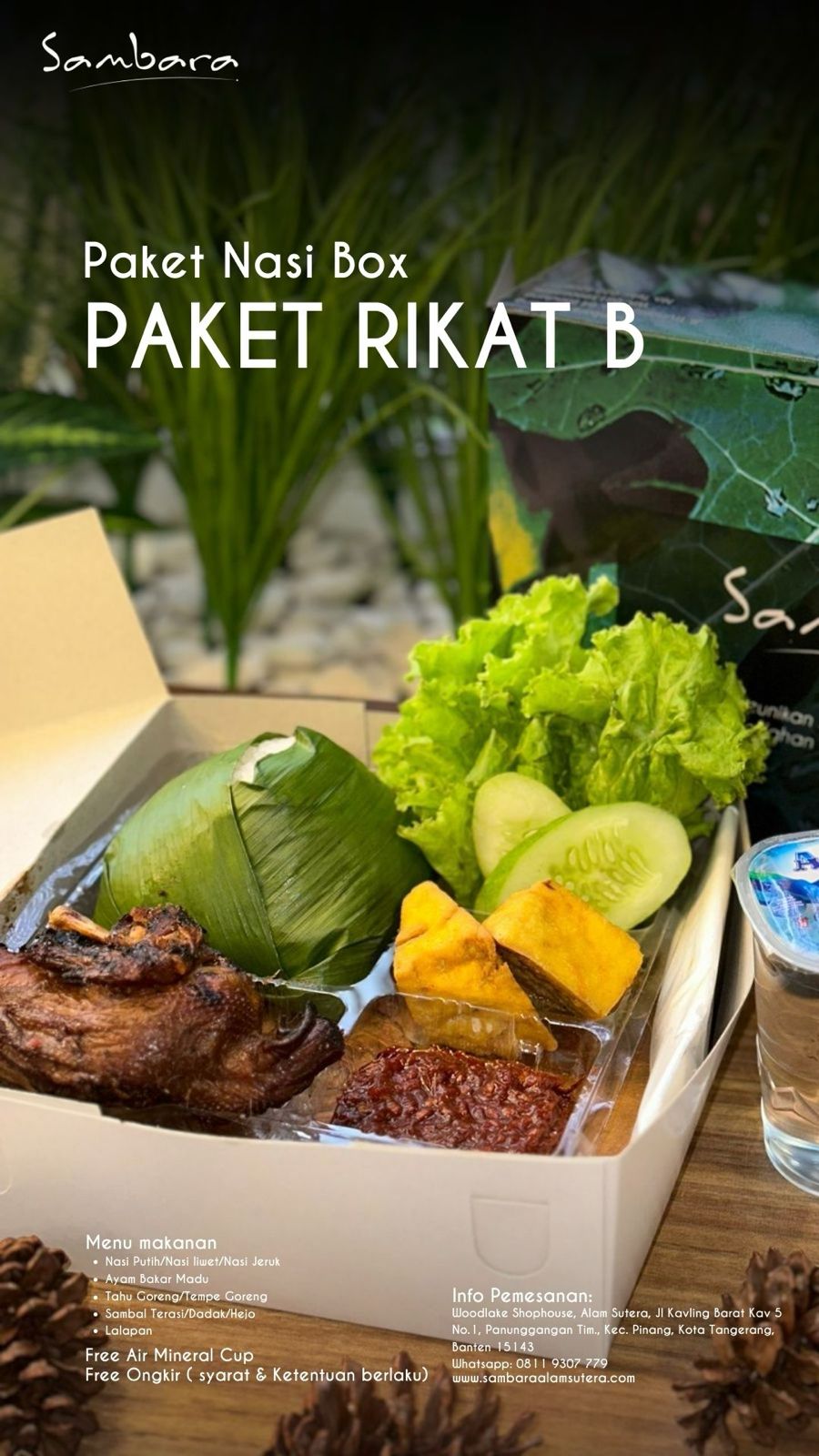 nasi box sambara alam sutera